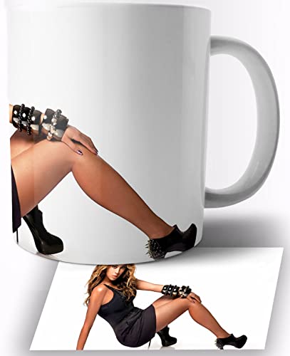 Beyonce Knowles Keramik Becher 325ml Tasse Mug von TusRelojes