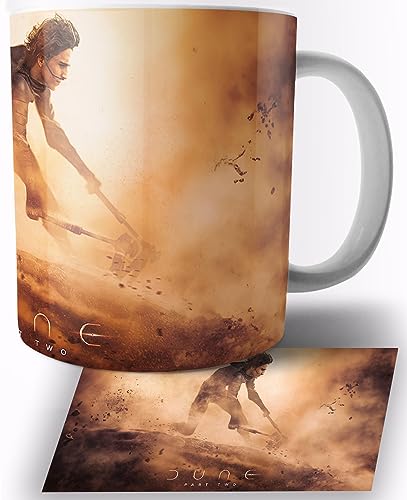 Dune Part Two Timothee Chalamet Keramik Becher 325ml Tasse Mug Dune Part Two Timothee Chalamet Keramik Becher 325ml Tasse Mug von TusRelojes