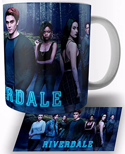Riverdale Lili Reinhart Cole Sprouse Camila Mendes Keramik Becher 325ml Tasse Mug von TusRelojes