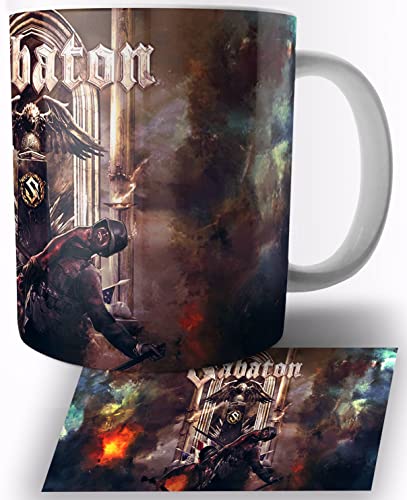 Sabaton The Art Of War Keramik Becher 325ml Tasse Mug von TusRelojes