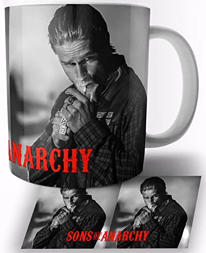 Sons of Anarchy Jax Teller Charlie Hunnam Keramik Becher 325ml Tasse Mug von TusRelojes