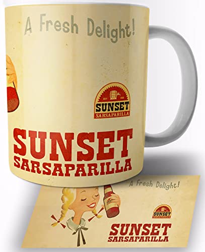 Sunset Sarsaparilla Fallout Keramik Becher 325ml Tasse Mug von TusRelojes