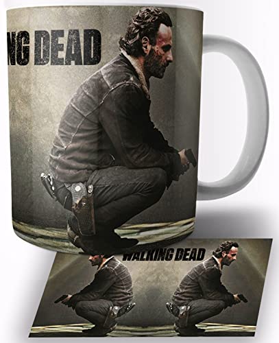 The Walking Dead Rick Grimes Keramik Becher 325ml Tasse Mug von TusRelojes