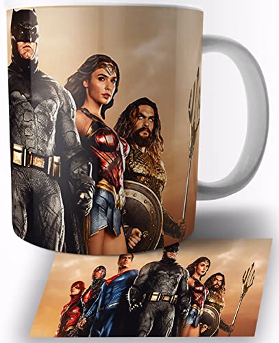 Zack Snyder's Justice League Keramik Becher 325ml Tasse Mug von TusRelojes