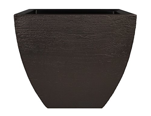 Tusco Products MSQ20ES Moderner quadratischer Garten-Übertopf, 50,8 cm, Espresso Tusco Products MSQ20ES Moderner quadratischer Garten-Übertopf, 50,8 cm, Espresso von Tusco Products