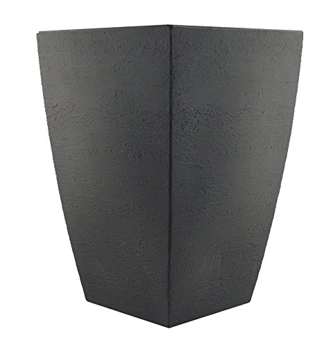 Tusco Products MSQT19SL Pflanzgefäß, modern, quadratisch, 48 cm, Schiefer Tusco Products MSQT19SL Pflanzgefäß, modern, quadratisch, 48 cm, Schiefer von Tusco Products