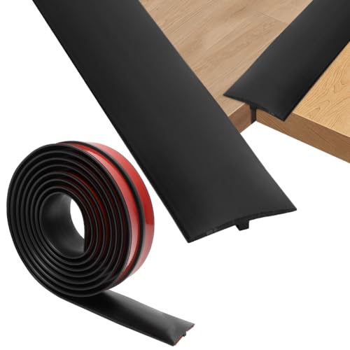 Übergangsprofil, Tutamaz T Profil Übergangsleiste Selbstklebend 5×300cm, PVC Türschwellen Leiste Übergangsschiene Selbstklebender, Übergangsprofil für Verbindungsböden Parkettböden Laminate (Schwarz) Übergangsprofil, Tutamaz T Profil Übergangsleiste Selbstklebend 5×300cm, PVC Türschwellen Leiste Übergangsschiene Selbstklebender, Übergangsprofil für Verbindungsböden Parkettböden Laminate (Schwarz) von Tutamaz