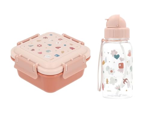 Tutete Lunchbox für Kinder | Bento-Box 780 ml und Tritan Trinkflasche 500 ml | BPA-frei, praktisch und leicht | ideal für Schule, Kindergarten und Ausflüge | Geometric Nature Tutete Lunchbox für Kinder | Bento-Box 780 ml und Tritan Trinkflasche 500 ml | BPA-frei, praktisch und leicht | ideal für Schule, Kindergarten und Ausflüge | Geometric Nature von Tutete