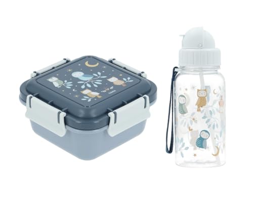 Tutete Lunchbox für Kinder | Bento-Box 780 ml und Tritan Trinkflasche 500 ml | BPA-frei, praktisch und leicht | ideal für Schule, Krippe und Ausflüge | Magical Forest Tutete Lunchbox für Kinder | Bento-Box 780 ml und Tritan Trinkflasche 500 ml | BPA-frei, praktisch und leicht | ideal für Schule, Krippe und Ausflüge | Magical Forest von Tutete
