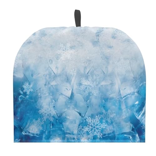 Tutolipy Teewärmer mit Schneeflocken-Motiv "Frozen Snowflake", isoliert, mit praktischer Schlaufe, wiederverwendbar von Tutolipy