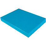 Tutorcraft Farbiges Papier DIN A4, 110 g/m² Königsfischerblau 500 Blatt von Tutorcraft