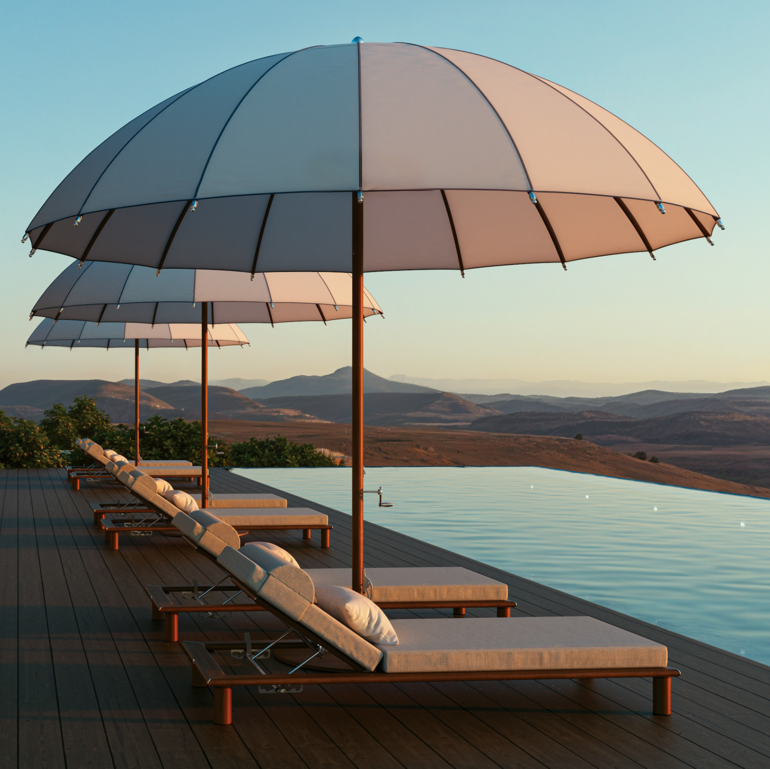 Tuuci Bolero Ombré Blossom – Mediterrane Eleganz in Vollendung Tuuci Bolero Ombré Blossom – Mediterrane Eleganz in Vollendung von Tuuci