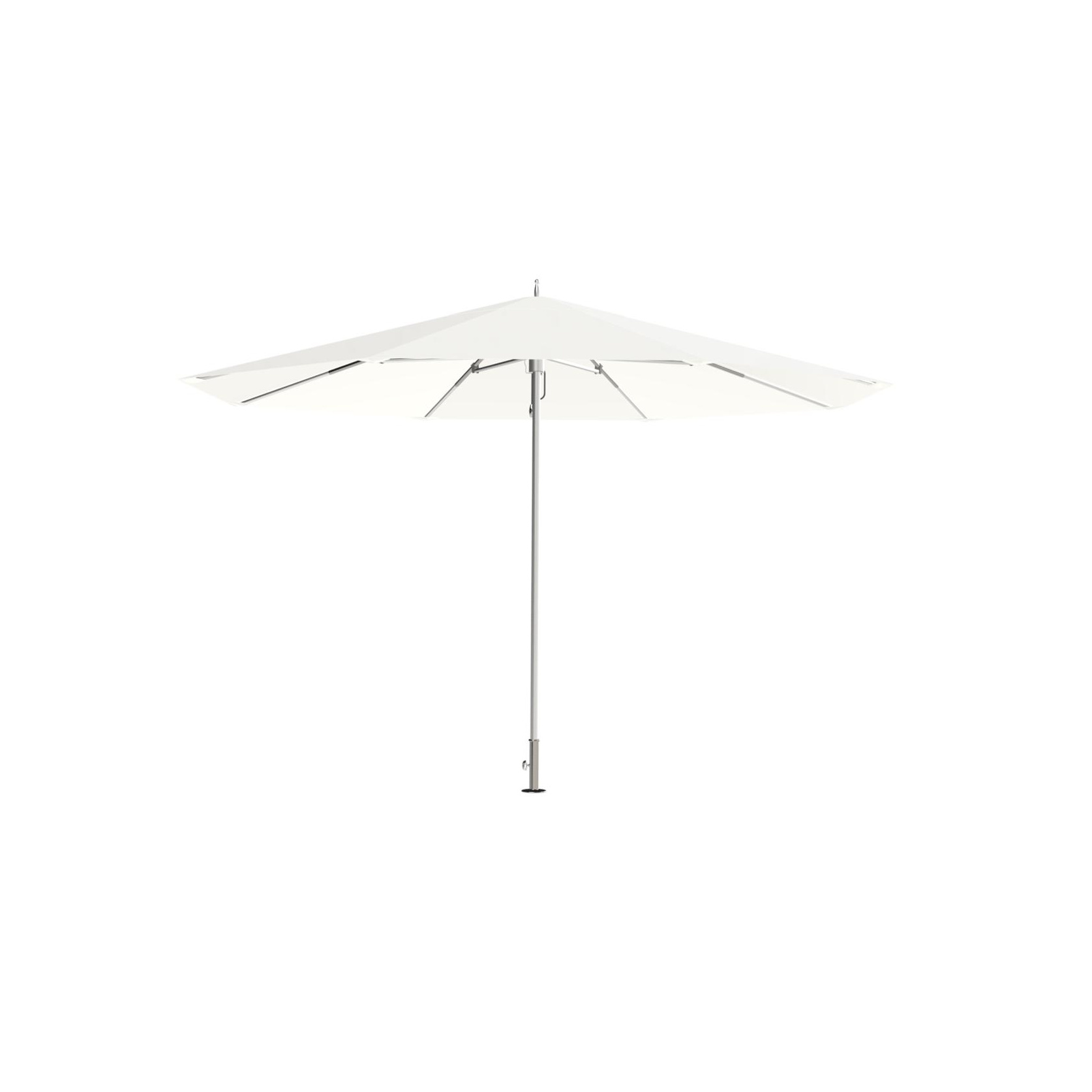 Tuuci - Ocean Master Classic Sonnenschirm achteckig - natur, aluminium/Stoff Sunbrella Marine 4604/H 182cm x Ø 180cm/mit Neigungssystem (TILT) von Tuuci