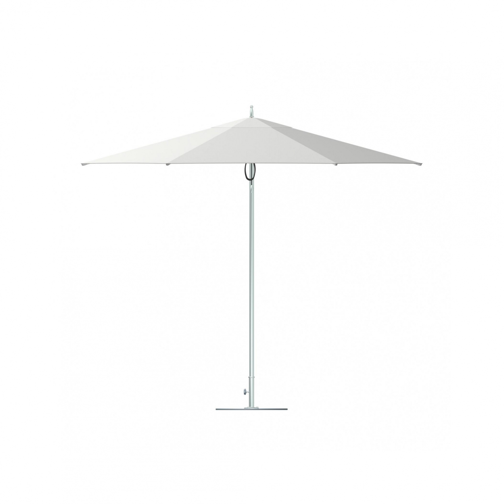 Tuuci - Ocean Master Classic Sonnenschirm sechseckig - natur, aluminium/Stoff Sunbrella Marine 4604/H 213cm / Ø 215cm/mit Neigungssystem (TILT) von Tuuci