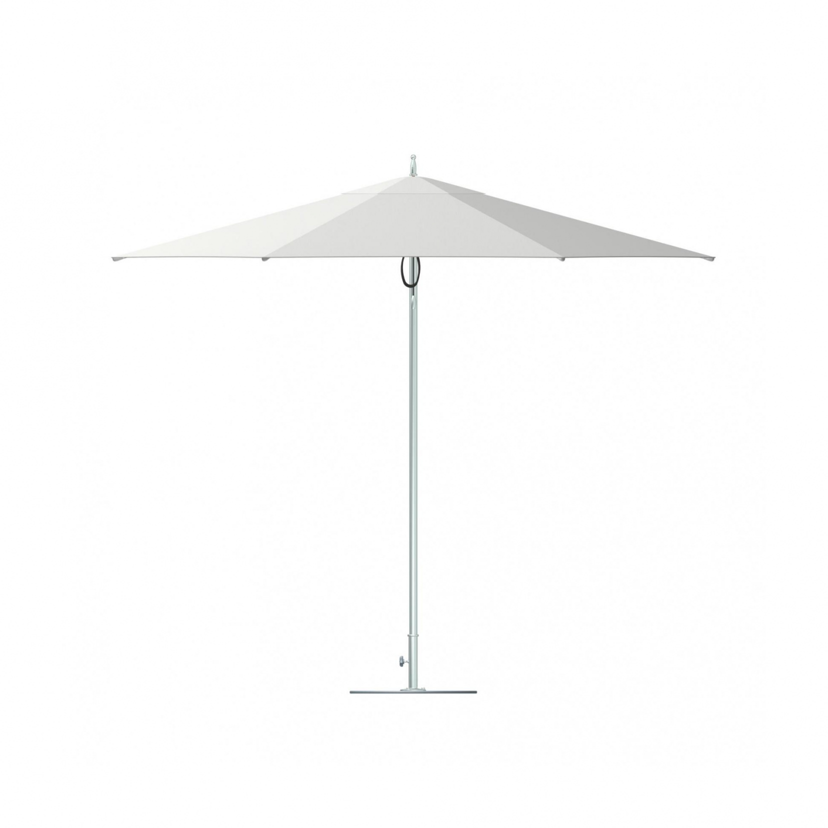 Tuuci - Ocean Master Classic Sonnenschirm sechseckig - natur, aluminium/Stoff Sunbrella Marine 4604/H 259cm / Ø 260cm/mit Neigungssystem (TILT) von Tuuci