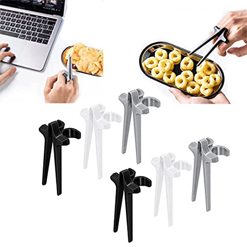 Tuxiaobu 6-teilige Finger Essstäbchen - Snack Essstäbchen - Gamer Essstäbchen, Finger Essstäbchen für Gamer, Fingerzange, Snack Zange, Hilfs Essstäbchen, Geschirr, Essstäbchen, Küchenzubehör Tuxiaobu 6-teilige Finger Essstäbchen - Snack Essstäbchen - Gamer Essstäbchen, Finger Essstäbchen für Gamer, Fingerzange, Snack Zange, Hilfs Essstäbchen, Geschirr, Essstäbchen, Küchenzubehör von Tuxiaobu
