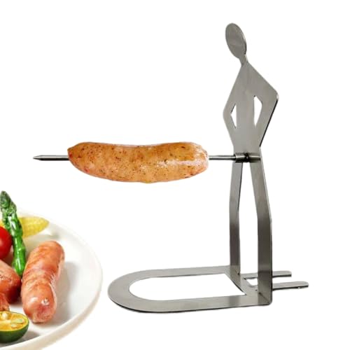 Lustige Hot Dog Halter Für Grill | Wurstbräter Ständer In Männerform Aus Edelstahl | Tragbares Neuartiges Grillzubehör Für Camping Picknick Im Freien Und Küche Lustige Hot Dog Halter Für Grill | Wurstbräter Ständer In Männerform Aus Edelstahl | Tragbares Neuartiges Grillzubehör Für Camping Picknick Im Freien Und Küche von Tuxuseo