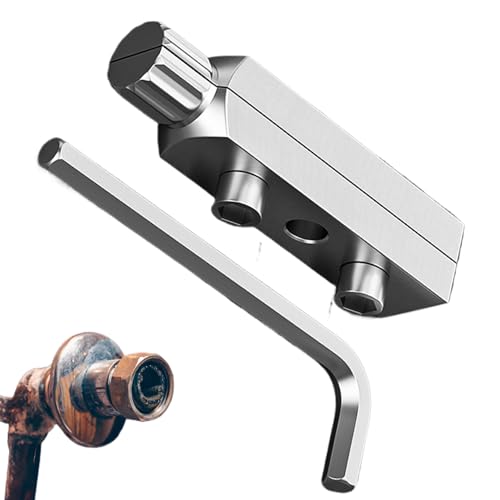 Tuxuseo Broken Valve Thread Extractor Tool, Beschädigtes Rohrventilgewinde Entferner, Extraktionswerkzeug Zum Herausziehen Abgenutzter Schrauben Für Trockenbau Und Klempnerwartung Tuxuseo Broken Valve Thread Extractor Tool, Beschädigtes Rohrventilgewinde Entferner, Extraktionswerkzeug Zum Herausziehen Abgenutzter Schrauben Für Trockenbau Und Klempnerwartung von Tuxuseo