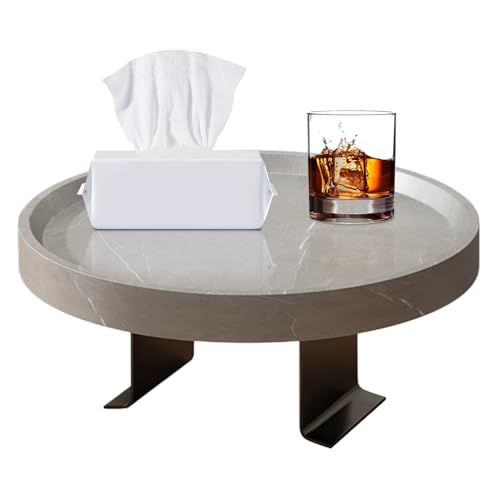 Tuxuseo Couch Tablett Armlehne | Seitentisch Für Sofa Und Couch | Verstellbares Sofa-Tablett Mit Getränkehalter | Spezielles Design Mit Praktischer Metallhalterung - Ablage Für Sitzgarnitur Tuxuseo Couch Tablett Armlehne | Seitentisch Für Sofa Und Couch | Verstellbares Sofa-Tablett Mit Getränkehalter | Spezielles Design Mit Praktischer Metallhalterung - Ablage Für Sitzgarnitur von Tuxuseo