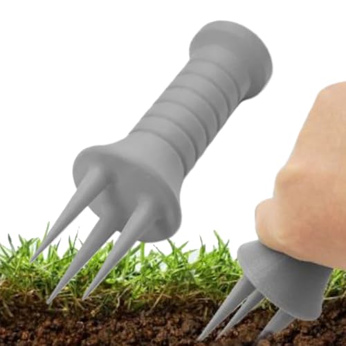 Tuxuseo Handgrubber Gartengerät | Blumenkasten Unkrautstecher | Manueller Unkrautstecher & Kultivator Zum Graben, Lockern, Belüften, Pflanzenpflege, Gartenarbeit Und Bodenkultivierung von Tuxuseo