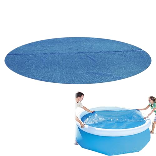Tuxuseo Swimmingpool -Abdeckung Im Freien | Pool Decke | Solarabdeckung Für Gemahlene Pools | Faltbare Pool -Sonnendecke - wasserdichte Und Staubdicht Zur Wärmespeicherung Für Den Außenbereich Im von Tuxuseo