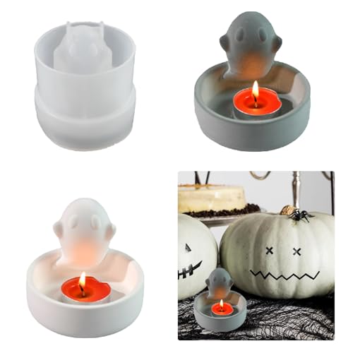 Kerzenständer Silikonform Halloween Gießform Kerzenhalter Geist Silikonform Teelichthalter Gießen Kerzenhalter Beton Gipsform Geist Teelicht Form Kerzenständer für Halloween Party Haus Dekoration Kerzenständer Silikonform Halloween Gießform Kerzenhalter Geist Silikonform Teelichthalter Gießen Kerzenhalter Beton Gipsform Geist Teelicht Form Kerzenständer für Halloween Party Haus Dekoration von Tuxuzal