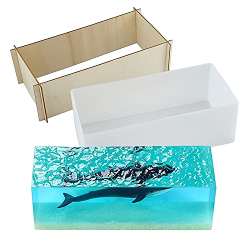 Rechteckig Silikonform Groß Kerzengießform 3D Rechteck Epoxidharz Form Rechteckig Würfelform Gießform für Kerzen Seifen Machen, Silikon Quader Harzform Kerzen Form Seifenform DIY Handwerk Ornamente Rechteckig Silikonform Groß Kerzengießform 3D Rechteck Epoxidharz Form Rechteckig Würfelform Gießform für Kerzen Seifen Machen, Silikon Quader Harzform Kerzen Form Seifenform DIY Handwerk Ornamente von Tuxuzal