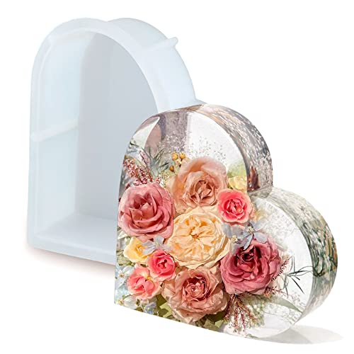 Silikonform Herz Groß Epoxidharz Form Herz Silikonform Gießform Herz DIY Harz Handwerk 3D Herz Epoxidharz Liebe Seifenform Silikon Herzform Gießharz Herz Resin für Buchstütze Ornamente Silikonform Herz Groß Epoxidharz Form Herz Silikonform Gießform Herz DIY Harz Handwerk 3D Herz Epoxidharz Liebe Seifenform Silikon Herzform Gießharz Herz Resin für Buchstütze Ornamente von Tuxuzal