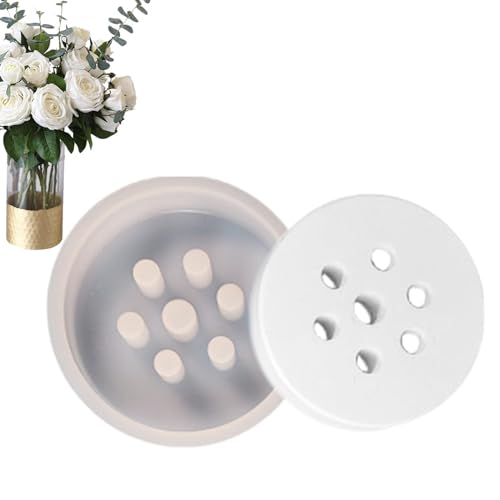 Blumenretter Silikonform, Silikonformen Gießformen, Runde Brikettform Aus Silikon Zum Arrangieren Von Blumen, Kreative Harzformen, Einfach Zu Lösen, Zum Erstellen Von Vasen Und -Blumensträußen Blumenretter Silikonform, Silikonformen Gießformen, Runde Brikettform Aus Silikon Zum Arrangieren Von Blumen, Kreative Harzformen, Einfach Zu Lösen, Zum Erstellen Von Vasen Und -Blumensträußen von Tuxxjzm