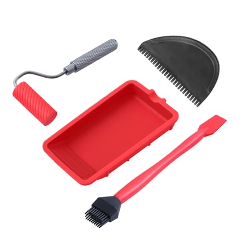 Kleber-Applikator für Holzbearbeitung, Silikon-Kleberpinsel-Set mit Spreizpinsel und Tablett für Kunsthandwerk Kleber-Applikator für Holzbearbeitung, Silikon-Kleberpinsel-Set mit Spreizpinsel und Tablett für Kunsthandwerk von Tuxxjzm