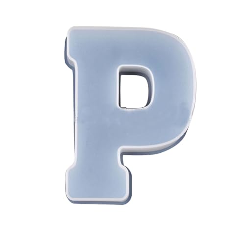 Silikon-Alphabet-Harz-Formen, Buchstaben-Silikonform zum Basteln, Epoxidharz-Gussformen, Alphabet-Epoxidharz-Silikonform, Großbuchstabensymbol-Form, Alphabet-Buchstaben-Backform von Tuxxjzm