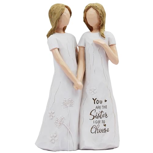 Sister Figurines | Love My Sisters Friends Forever | Two Women Statuen | Your Are The Sister I Got To Select | Sister Ornament Skulpturen | Sculpted Handbemalte Figuren Geschenk für Weihnachten Sister Figurines | Love My Sisters Friends Forever | Two Women Statuen | Your Are The Sister I Got To Select | Sister Ornament Skulpturen | Sculpted Handbemalte Figuren Geschenk für Weihnachten von Tuxxjzm