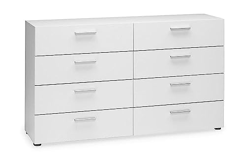 Tvilum Pfeffer Chest, Engineered Wood, Holz, White von Tvilum