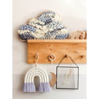 Blaue Wolke Als Wanddeko Fürs Kinderzimmer Blaue Wolke Als Wanddeko Fürs Kinderzimmer von TvoyeMacrame
