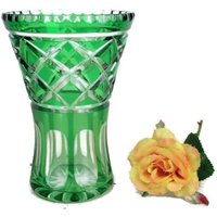 Kristallvase Emerald Grün Schöne Stilvolle 6, 10 " von Tweedeleven