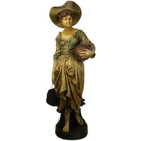statue Goldscheider Signiert E.tell Terrakotta Wasserträger Jugendstil Antik statue Goldscheider Signiert E.tell Terrakotta Wasserträger Jugendstil Antik von Tweedeleven