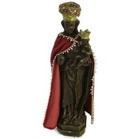 statue Unserer Lieben Frau Von Tongeren Schwarze Madonna Jesuskind Traubensammler 21, 65 " von Tweedeleven