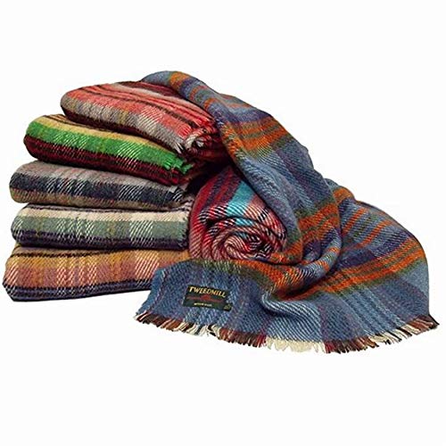 2 x Tweedmill Teppich aus recycelter Wolle – verschiedene Farben – 120 x 150 cm (2) von Tweedmill Textiles
