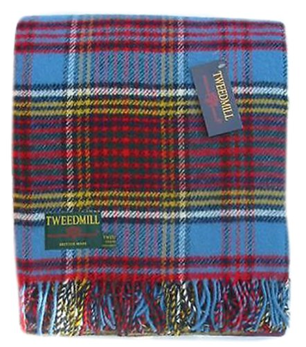 Tweedmill Anderson Tartan-Knie-Überwurf, reine neue Wolle von Tweedmill Textiles