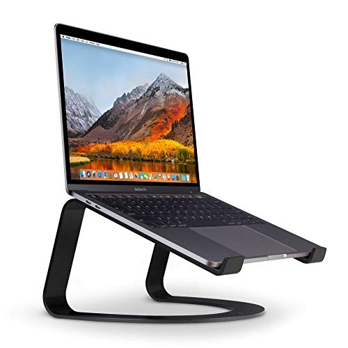 Twelve South Curve Laptopständer für MacBook und Notebooks | Ergonomischer, belüfteter Notebook Stand für Zuhause oder Büro, mattschwarz, Matte Black Twelve South Curve Laptopständer für MacBook und Notebooks | Ergonomischer, belüfteter Notebook Stand für Zuhause oder Büro, mattschwarz, Matte Black von Twelve South
