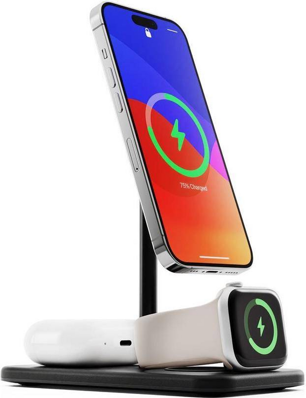 Twelve South Hi Rise Ladestation Ladegerät Zubehör Mobiltelefone 3 Defektware D-Ware von Twelve South