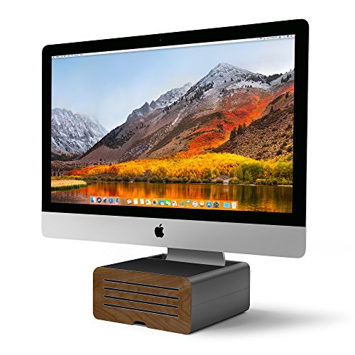 Twelve South HiRise Pro Monitorständer für iMac/Bildschirme Höhenverstellbarer Bildschirmständer mit Stauraum, doppelseitige Vorderseite und Ledereinlage Twelve South HiRise Pro Monitorständer für iMac/Bildschirme Höhenverstellbarer Bildschirmständer mit Stauraum, doppelseitige Vorderseite und Ledereinlage von Twelve South