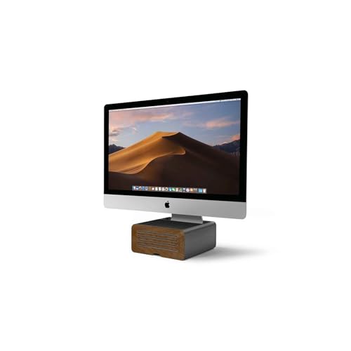 Twelve South HiRise Pro Monitorständer für iMac/Bildschirme | Höhenverstellbarer Bildschirmständer mit Stauraum, doppelseitige Vorderseite und Ledereinlage Twelve South HiRise Pro Monitorständer für iMac/Bildschirme | Höhenverstellbarer Bildschirmständer mit Stauraum, doppelseitige Vorderseite und Ledereinlage von Twelve South