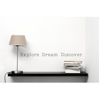 Entdecken Traum Entdecken - Vinyl Wand Aufkleber Home Decor Abenteuer Reise Büro Dekor Schriftzug Geschenkideen Wanderlust von Twelve9Printing