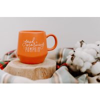 Kürbisbecher - Ich Liebe Dich Geschenke/Muttertagsgeschenk Guten Morgen Kürbis Herbst Dekor Rustikales Kaffeebecher Herbstbecher von Twelve9Printing