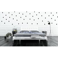 Schwarzer Diamant Wandaufkleber - Chic Home Decor Schlafzimmer Bürokunst Modern Gold Geschenk-Ideen Wohnzimmer von Twelve9Printing