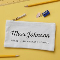 "Personalisierte Danke-Lehrer-Federmäppchen, Geschenke Für Das Neue Schuljahr, Zum Ende Des Begriffs, Maßgeschneiderte Weihnachtsgeschenke, Sagen von TwentySevenUK