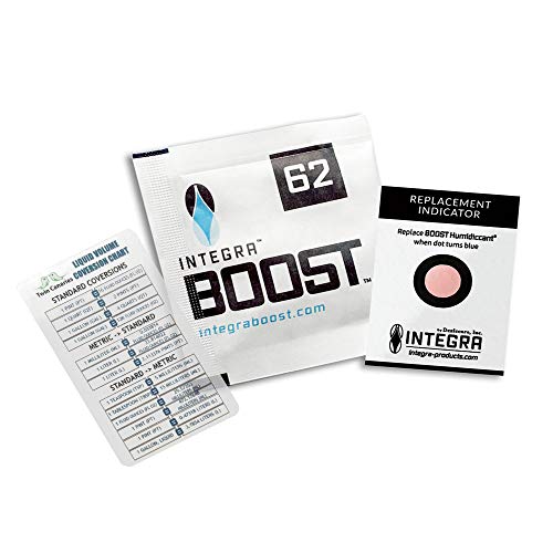 Integra Boost RH 62% 2-Wege-Feuchtigkeitskontrolle (4 Gramm – 25 kleine Pakete) + Doppelkanarienvögel von Twin Canaries Liquid Volume Conversion Chart