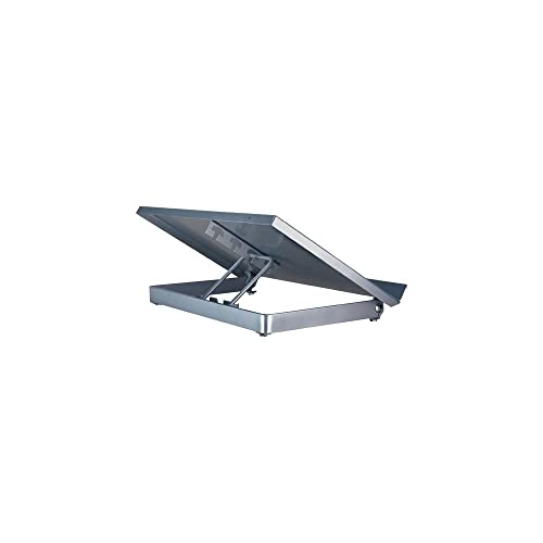 Konzepthalter B375xT240xH60mm silber verstellbarer Sichtabstand Konzepthalter B375xT240xH60mm silber verstellbarer Sichtabstand von TWINCO