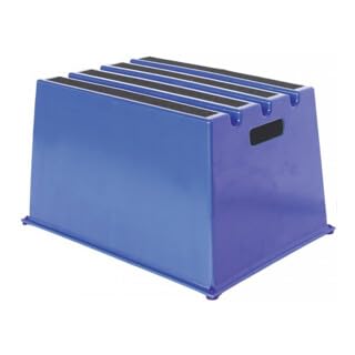 Schwerlasttritt Stufen 1 Plattform-H.307mm Ku.blau Schwerlasttritt Stufen 1 Plattform-H.307mm Ku.blau von TWINCO